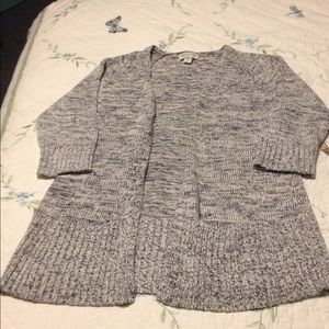 Cold water Creek open-front sweater